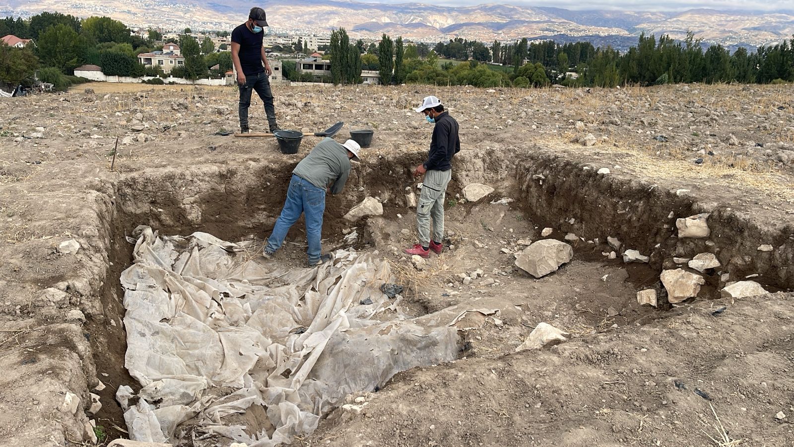 field work 2023 Tell Deir Zanoun