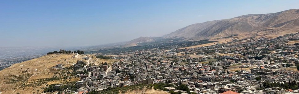 Photo taken for the bekaa valley